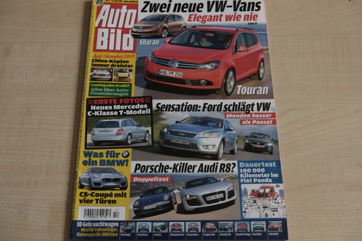 Deckblatt Auto Bild (17/2007)